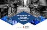 Plano Cicloviário do Município de São Paulo · 2018-08-06 · Viagens potencialmente pedaláveis Potencial pedalável das viagens realizadas no município de São Paulo • Viagens