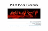 MalvaRosa - extensao.emac.ufg.br · com textos de Clarice Lispector, sob a direção de Rita de Almeida Castro. No teatro, desde 1990, integrou grupos de pesquisa artística como