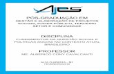 PÓS---GRADUAÇÃO EM-GRADUAÇÃO EM · Venho pedir-te a paz, ... 8662/93. É o próprio Conselho 2 que afirma que as primeiras escolas de Serviço Social surgiram no Brasil no final