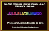 Professora Leonilda Brandão da Silva · 1.Sobre os platelmintos responda como é: a) a morfologia? (2) b) a digestão? (2) c) a respiração? (2) ... São vermes achatados dorsoventralmente,