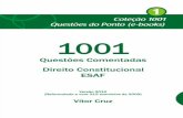 1001 Questµes Comentadas - Direito Constitucional - ESAF ... - Questoes...  1001 Questµes Comentadas