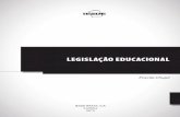 LEGISLAÇÃO EDUCACIONALarquivostp.s3.amazonaws.com/qcursos/livro/LIVRO_legislacao_educac... · A preocupação de educadores e gestores educacionais em conhecer aspectos legais que