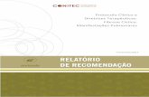 Protocolo Clínico e Diretrizes Terapêuticas: Fibrose ...conitec.gov.br/images/Consultas/PCDT_FibroseCistica_ManifestacoesP... · CONTEXTO Em 28 de abril de 2011, foi publicada a