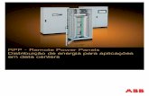 RPP - Remote Power Panels Distribuição de energia para ... · A gama de painéis System pro E Power permite criar inúmeras configurações garantindo flexibilidade e um produto