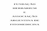 FUNDAÇÃO HERBARIUM E ASSOCIAÇÃO ARGENTINA DE …fitomedicina.org/old/archivos/beneficios_del_llanten_plantago... · A doença de Chagas resulta da infecção pelo Trypanosoma