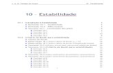 10 – Estabilidadewebx.ubi.pt/~felippe/texts/contr_systems_text10p.pdf · J. A. M. Felippe de Souza 10 – Estabilidade 1 10 – Estabilidade 10.1 ... Definição 10.2 - BIBO-estável