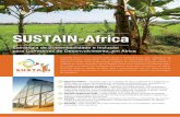 SUSTAIN-Africa - iucn.org · fortes, para a sustentabilidade e inclusão social do crescimento) Facilitar o diálogo redeﬁnindo os corredores de desenvolvimento como verdes, resilientes