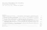 Revista Filosófica de Coimbra Publicação semestral · 226 Revista Filosófica de Coimbra lectualista que, alegadamente, de certas epístolas paulinas passaria pelos anti-dialécticos