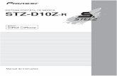 SISTEMA PORTÁTIL DE MÚSICA STZ-D10Z-R - Pioneer manual (stz-d10z)-por.pdf · exemplo, 230 V ou 120 V), escrito na etiqueta do adaptador CA. D3-4-2-1-4*_A1_Pt AVISO Para prevenir