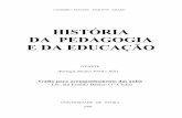 HISTÓRIA DA PEDAGOGIA E DA EDUCAÇÃOhome.dpe.uevora.pt/~casimiro/Guiao HPE Portugal seculo XVIII e IX.pdf · Resumo: O século XVIII foi em Portugal, como em geral na Europa, um