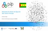 Panorama do Sector da Água de São Tomé e …§ões em curso • Projeto de implementação da Gestão integrada dos Recursos hídricos nos Pequenos Estados Insulares em Desenvolvimento
