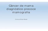 Câncer de mama diagnóstico precoce mamografia · • Tabagismo • Estilo de vida • ... Rastreamento Mamográfico Quando iniciá-lo e interrompe-lo ? ≤39 anos 40 a 49 anos 50
