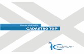 Manual do Usuário CADASTRO TOP - restrito.autofax.com.br · • Situação do CPF ou CNPJ na base de dados da Secretaria da Receita Federal: ativo ... grafia encontrados para o CPF