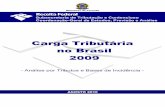 Carga Tributária no Brasil 2009 - Receita Federal · cálculo da CTB os pagamentos compulsórios (definido em lei) realizados por pessoas físicas e/ou jurídicas, inclusive as de
