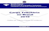 Carga Tributária no Brasil 2010 - Receita Federal · cálculo da CTB os pagamentos compulsórios (definido em lei) realizados por pessoas físicas e/ou jurídicas, inclusive as de