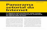 Ano 9 – Número 1 Panorama setorial da Internet · Com a Declaração do Milênio da ONU, na-ções renovaram seu comprometimento com ... P.S_ Qual é o papel do PNUD Brasil na