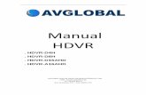 Manual HDVR - avglobal.com.br · melhor capacidade de comunicação em rede e telecomunicação. A série HDVR pode ser aplicada em bancos, telecomunicações, sistemas elétricos,
