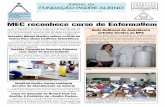 CORREIOS MEC reconhece curso de Enfermagem · Eloá Martins Macchione e os tecidos adquiridos para o ... la Emílio Carlos implantou no mês de maio o Serviço de Atendi-mento ao