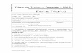 Ensino Técnico - ETEC Prof. Massuyuki Kawanoetectupa.com.br/arquivos/downloads/49f569b5cc4d... · 2012-09-04 · Seguir procedimentos operacionais padrões ... Noções de nomenclatura