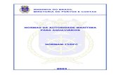 MARINHA DO BRASIL DIRETORIA DE PORTOS E COSTAS · normam-13/dpc - 2003 - - ii - normam-13/dpc folha de registro de modificaÇÕes nÚmero da modificaÇÃo expediente que a determinou