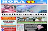 Destino macabro - Jornal hora H | O melhor diário popularjornalhorah.com.br/wp-content/uploads/2016/05/Jornal-do-site-45.pdf · A Polícia Civil des- ... os fãs da cantora entrarem