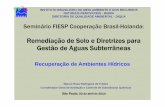 Remediação de Solo e Diretrizes para Gestão de Aguas Subterrâneasaz545403.vo.msecnd.net/uploads/2014/04/marcio-fambientes-hidricos... · •A Legislação Brasileira e o Papel