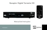 Receptor Digital Terrestre HD do receptor O TS 2400 é um receptor de TV digital terrestre de alta definição compatível com o padrão ISDB-TB, capaz de receber programas de transmissões
