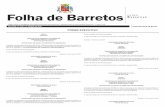 PODER XECUTIVO Barret 11 2018 Folha de Barretos · SILVIO DE BRITO ÁVILA, Superintendente do SERVIÇO AUTÔNOMO DE ÁGUA E ESGOTO DE BARRE- TOS, Estado de São Paulo, no uso das