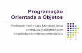 Programação Orientada a Objetos fileProfessor: André Luis Meneses Silva andreLuis.ms@gmail.com br.geocities.com/programacao2ufs. Programação Orientada a Objetos [ Conteúdo ]