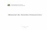 Manual de Gestão Financeira - proplad.ufc.br · no SIAFI (Sistema Integrado de Administração Financeira) e SIASG (Sistema Integrado de Administração de Serviços Gerais). No