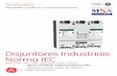 Disjuntores Industriais Norma IEC - MSA Control · disjuntores linha tedi / thedi mecanismo de operação motorizado intertravamento mecÂnico btraase ex ível plug-in tipo nº de