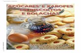 AÇÚCARES E XAROPES EM BISCOITOS E BOLACHASinsumos.com.br/aditivos_e_ingredientes/materias/83.pdf · caramelo, possui sabor amargo e cor escura, podendo ser usado em biscoitos tanto