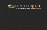 Catálogo de Produtos - Europa Importadoraeuropaimportadora.com.br/website/wp-content/uploads/2011/07/CATALO... · Chocolate Amargo Valledoro 18x100g Cod.935 Zulu con Ciocolate Finissimo
