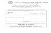 EDITAL DE LICITAÇÃO - diamantina.mg.gov.brdiamantina.mg.gov.br/wp-content/uploads/2018/10/preg--o_p-089-2018.pdf · de dezembro de 2006, Lei Complementar 147, de 07 de agosto de