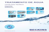 TRATAMENTO DE ÁGUA - beckins.com.br · Utilize pré-abrandamento se a ... - Água para fins industriais e para consumo humano - Bebidas, Química,Eletrônicos, Papel e Celulose -
