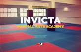 INVICTA  - clubeautentico.com · invicta martial arts academy  escola de lÍderes. escola de vida. ($ ($