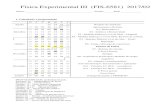 Física Experimental III (FIS-6581) 2017/02 - fisica.ufes.br · 3 provas parciais será Mp = (P1 +P2)/2. A média parcial do aluno será: MP = (0,3 Mr + 0,7 Mp). P1 referente as experiências