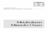 Metabolismo Mineral e Ósseo - Laboratório Centrallaboratoriocentral.com.br/.../Bioq.Clinica-Metab.-Mineral-e-Osseo.pdf · mente a compreensão da patofisiologia das deso r- ...