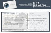 CCA · treinamento para gestão administrativa e atuação em processos e negócios. CCA BERNARDON ... chiller – Prorrogação da aplicabilidade do crédito presumido de ICMS c)