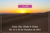 Omã, Abu Dhabi E Dubai De 12 a 22 de Outubro de 2017 · Depois de um dia interessante cheio de experiências memoráveis, jantaremos no Restaurante RGB Grill no hotel. ... Ela é