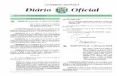GOVERNO DO PIAUÍ Diário Oficial Diário · elevação para 18% (dezoito por cento) a partir de 14/06/2002. • POR TARIA nº 0174/16 de 03 de Fever eiro de 2016 – resolve de acordo