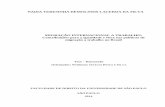 MIGRAÇÃO INTERNACIONAL A TRABALHO: Contribuições … · definição do modelo atual de política migratória brasileira e verifica, por amostragem, ... 16 ABSTRACT This thesis
