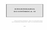 ENGENHARIA ECONÔMICA II - iepg.unifei.edu.br · Introdução à Programação Linear 6. Análise de Investimento em Situação de Risco ... sólida para tomada de decisão sobre