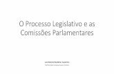 O Processo Legislativo e as Comissões Parlamentaresal.go.leg.br/arquivos/escola/192.pdf · garantindo o equilíbrio entre a maioria e a minoria, conferindo legitimidade ao ... Art.