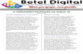 O VERDADEIRO PROPÓSITO DA IGREJA (2) - ibbetel.org.br Boletim Digital Betel.pdf · De 09 a 15 de Outubro de 2016 - Ano 45 - Número 20 9 . 2 Edificação: Discipulado Individual