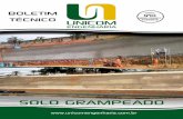 UNICOM - Boletim 03 Solo Grampeado · 2016-05-25 · reforço de solos frágeis e em colapso. Em solos não coesivos, de baixa coesão ou saturados, é possível aumentar o atrito