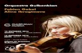 Orquestra Gulbenkian Fabien Gabel Alina Ibragimova · um lugar importante na sua produção. A linguagem musical que Chostakovitch desenvolveu conciliava diversas influências e caracterizava-se