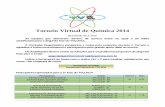 Torneio Virtual de Química 2014torneiovirtualdequimica.com.br/wp-content/uploads/2014-1.pdf · artur souto martins fortaleza - ce pedro teotonio de sousa eusÉbio - ce 32 8 ... ana