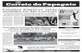 ANO XXV - Nº 1220 - R$ 2,00 São Lourenço, Quarta-feira, 03 ... · Canudos Plásticos serão proibidos em São Lourenço O Time São Louren-ço Rugby foi criado em 2013 e é uma