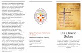 cinco solas folheto - Free Church – Anglicanismo no Brasiligrejaanglicana.com.br/wp-content/.../2016/11/cinco_solas_folheto.pdf · Lutero e suas teses surgem os cinco pilares da
